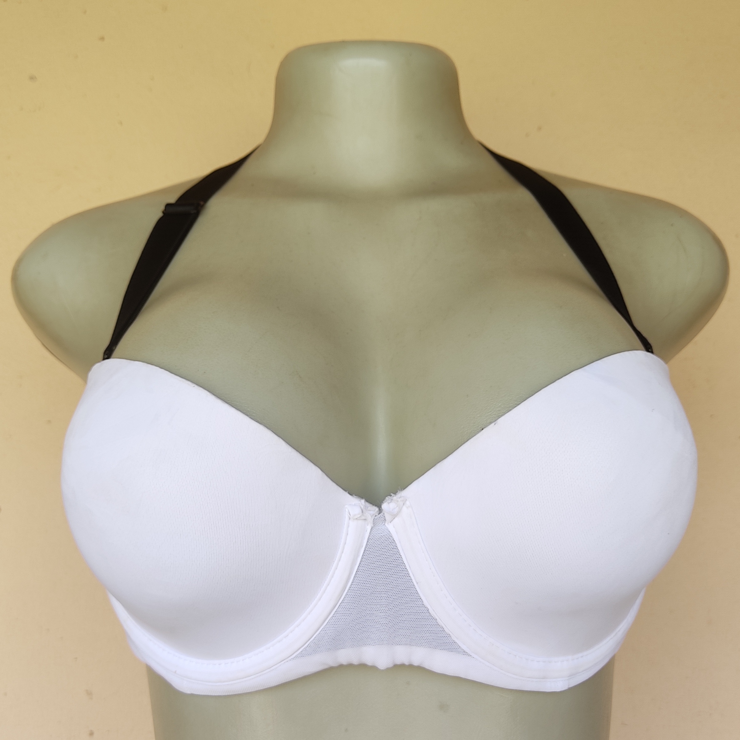 36D- Secret Possessions White Balconete Light Padded Bra