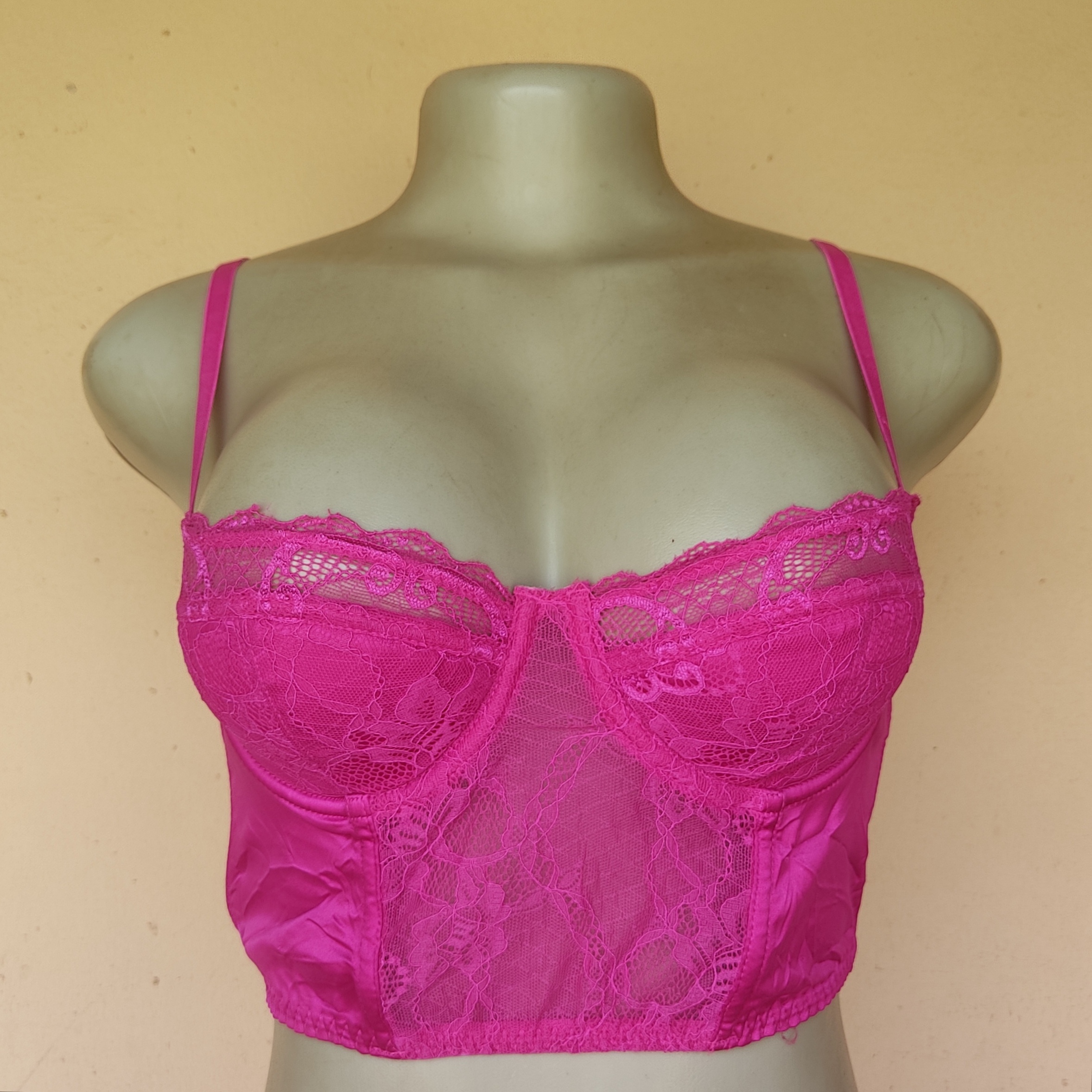 32C- Primark Pink Long Line Bra