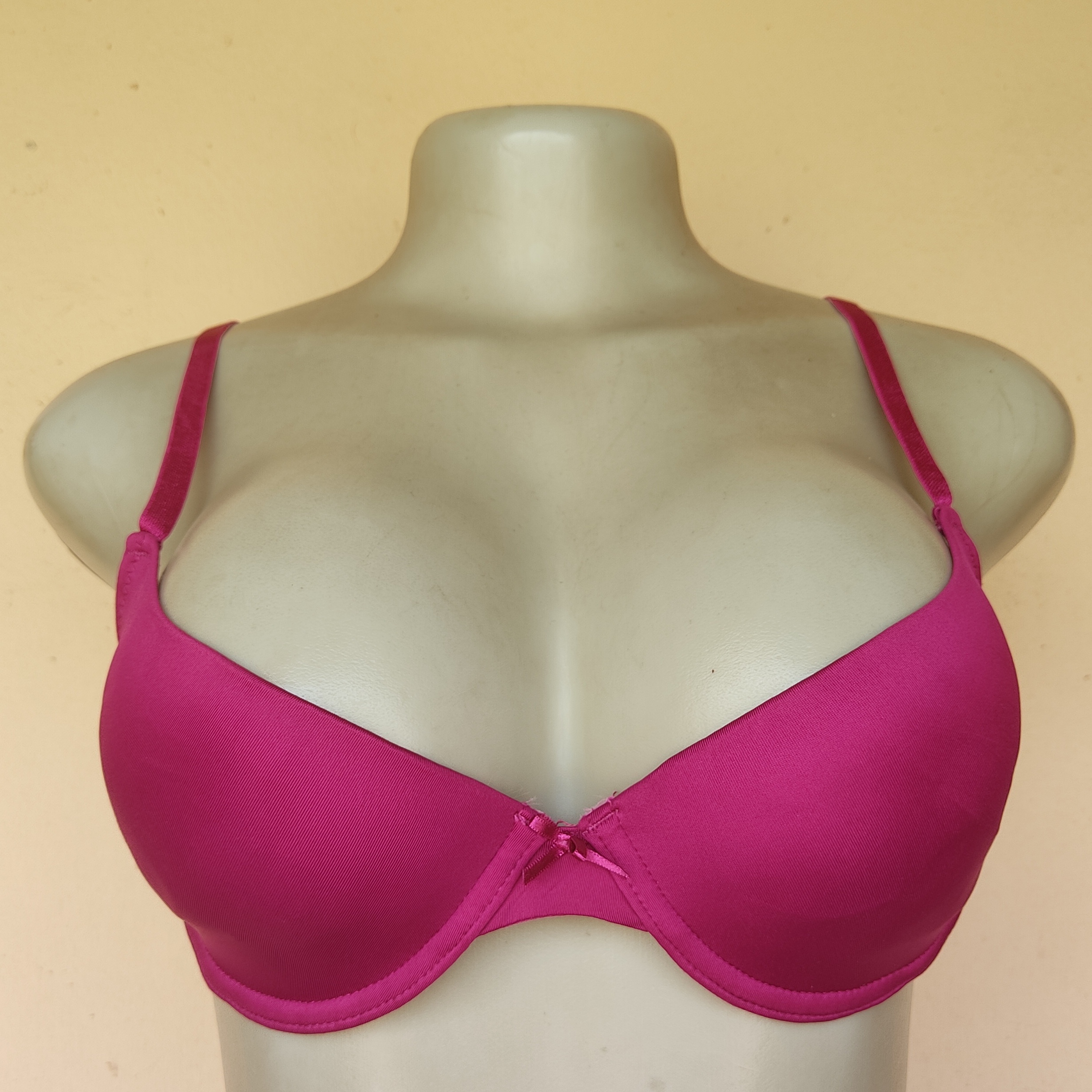 34C- F and F Deep Pink Light Padded Bra