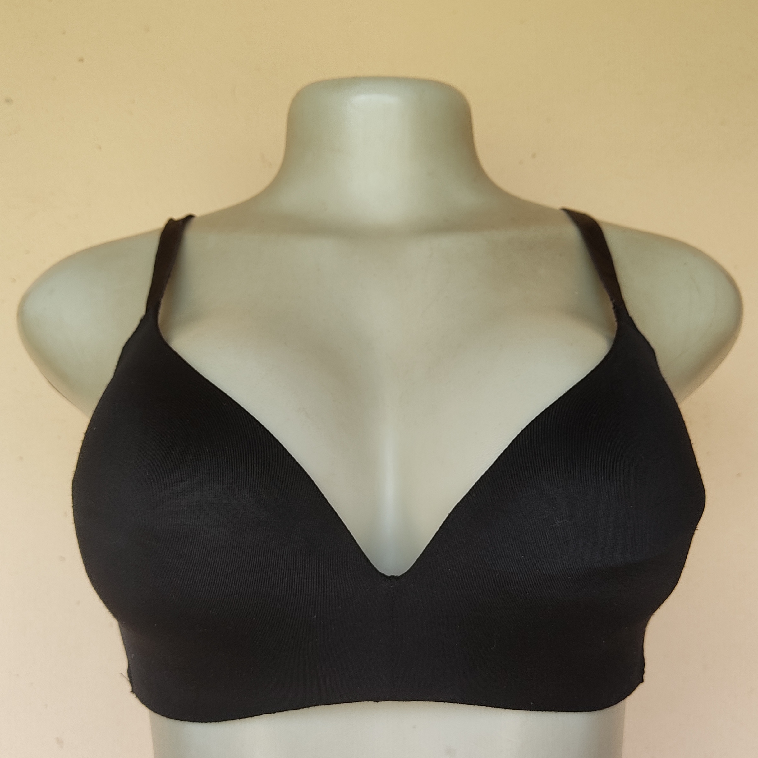 36D- F and F Black Non Wired Bra
